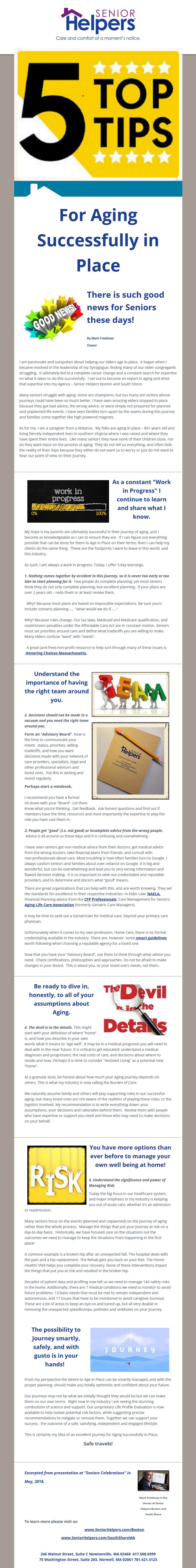 Friedman Blog June 2018