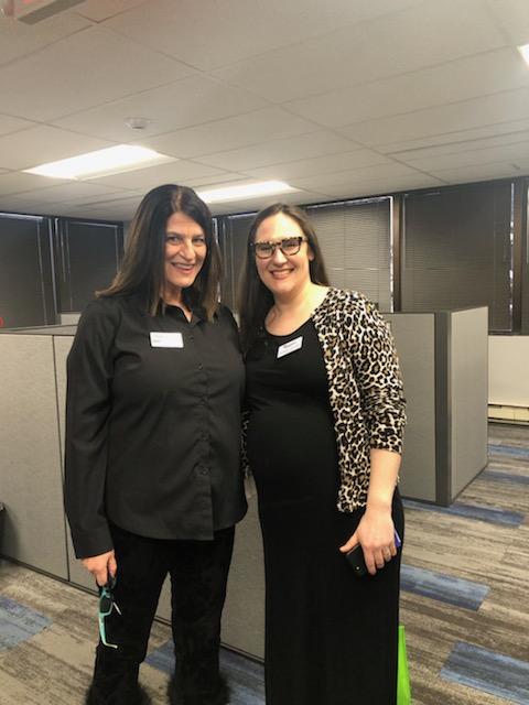  Rosemary and guest at our Open House