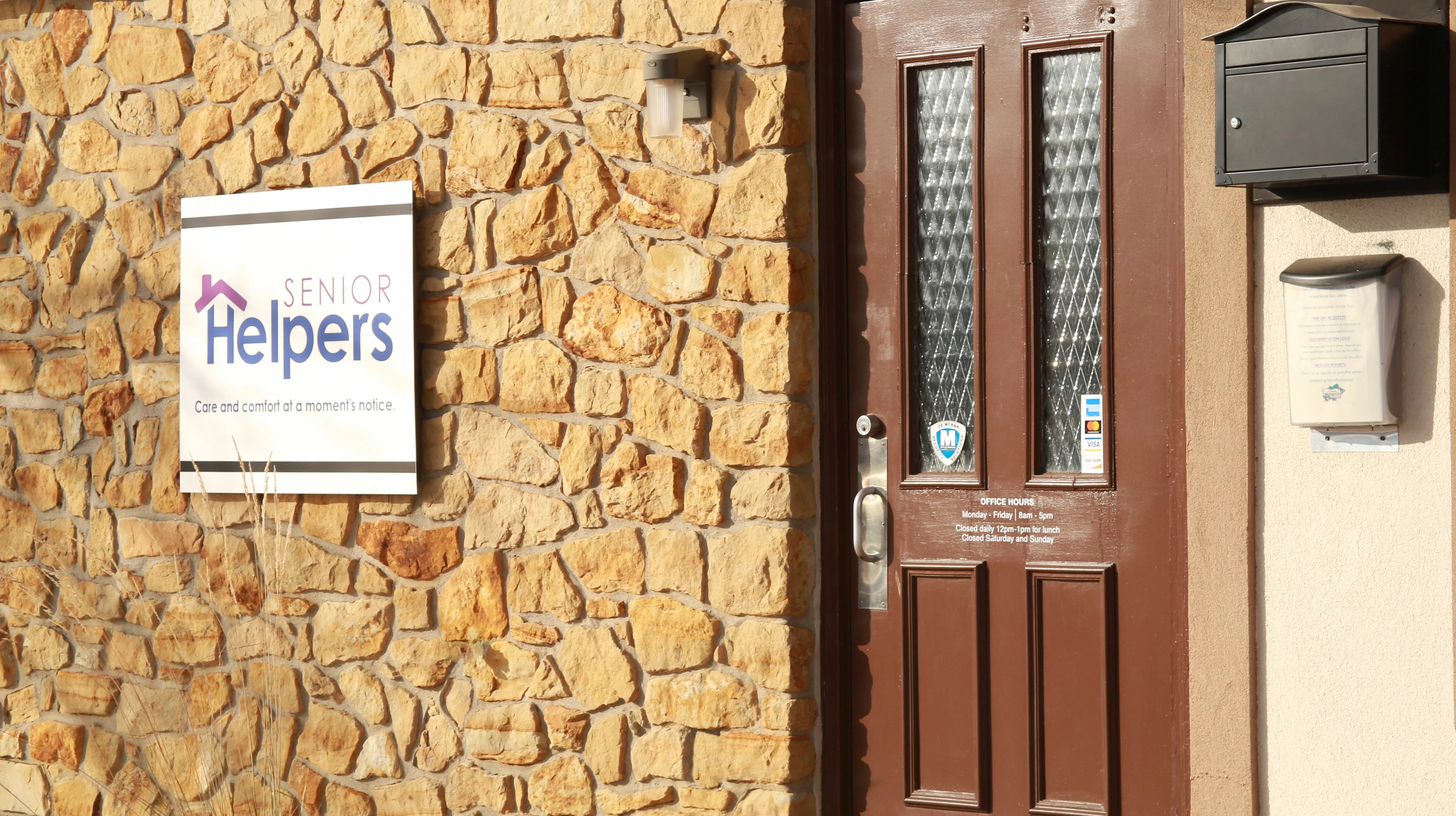 The front of Senior Helpers Greenwood Office