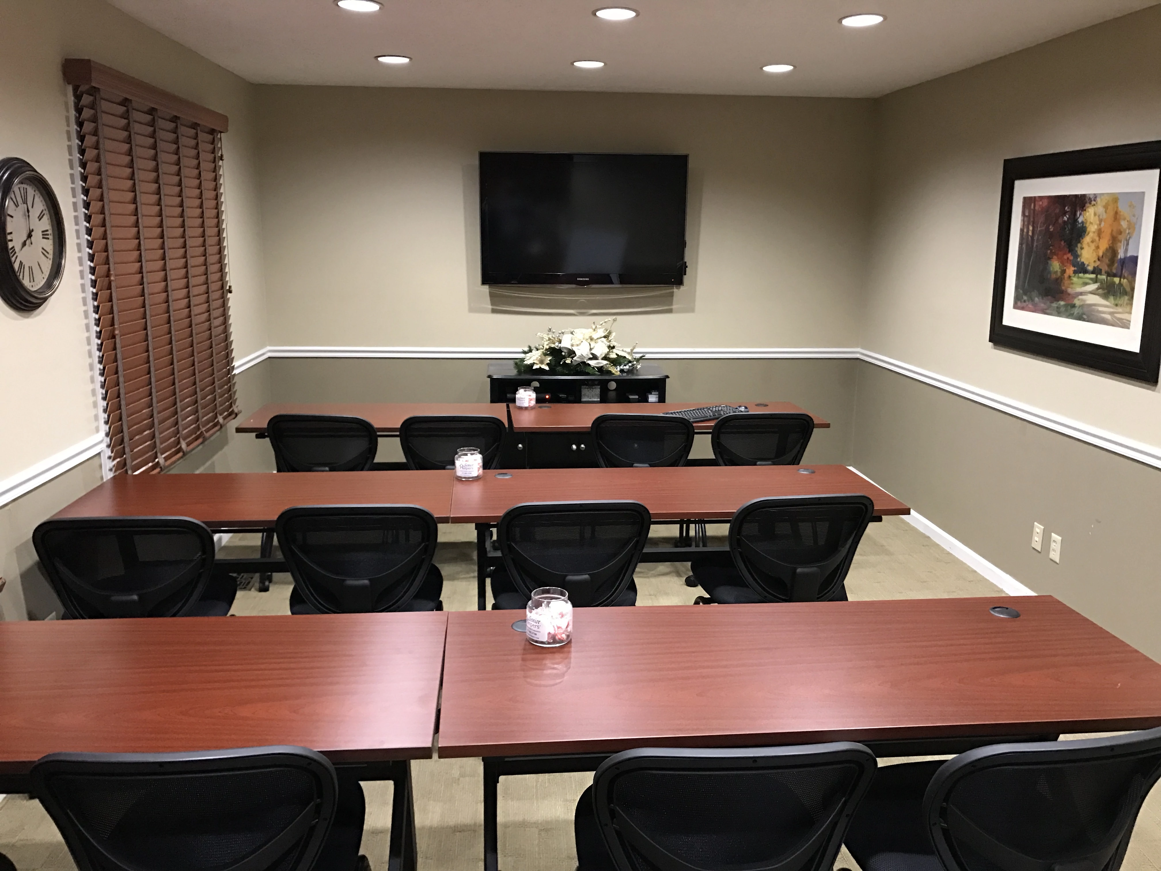 Our new caregiver training room!
