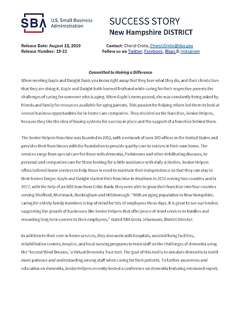 Success Story: New Hampshire District