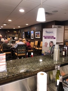 Happy Hour hosted by Senior Helpers at a local independent living facility!