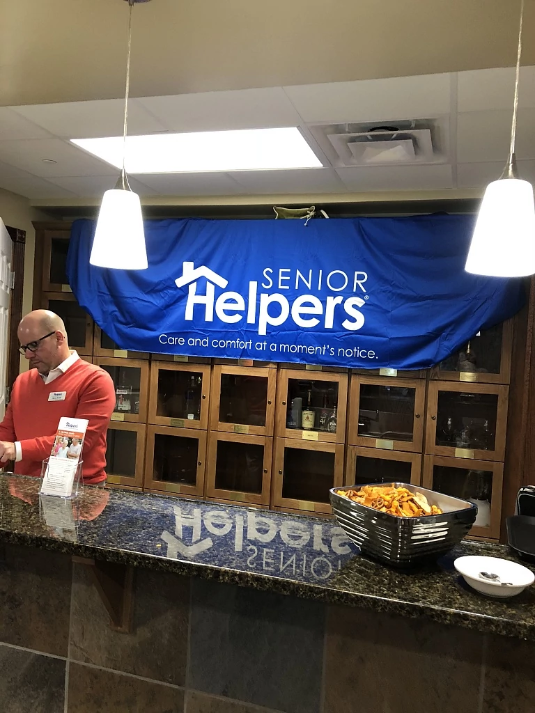 Happy Hour hosted by Senior Helpers at a local independent living facility!