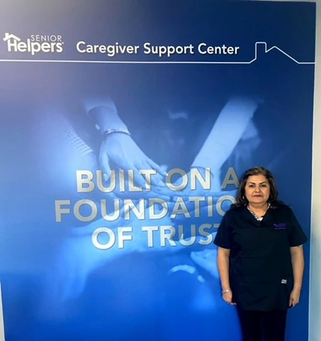 Meet Dolores, our newest team member. She is highly experienced, Spanish bilingual, and always eager to help our beloved seniors.