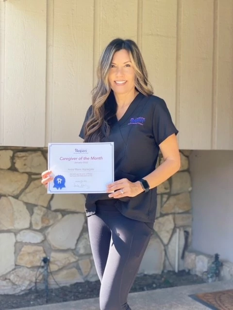 Proud to recognize Anita Applegate as our Caregiver of the Month for January. From day one, Anita has been a Rockstar! Kind, empathetic, dependable, and extremely encouraging. What we love most is her ability to see what her client’s needs are to provide the quality of life they deserve. A true forward thinker. We all are lucky to have her on the team. Way to go Anita!