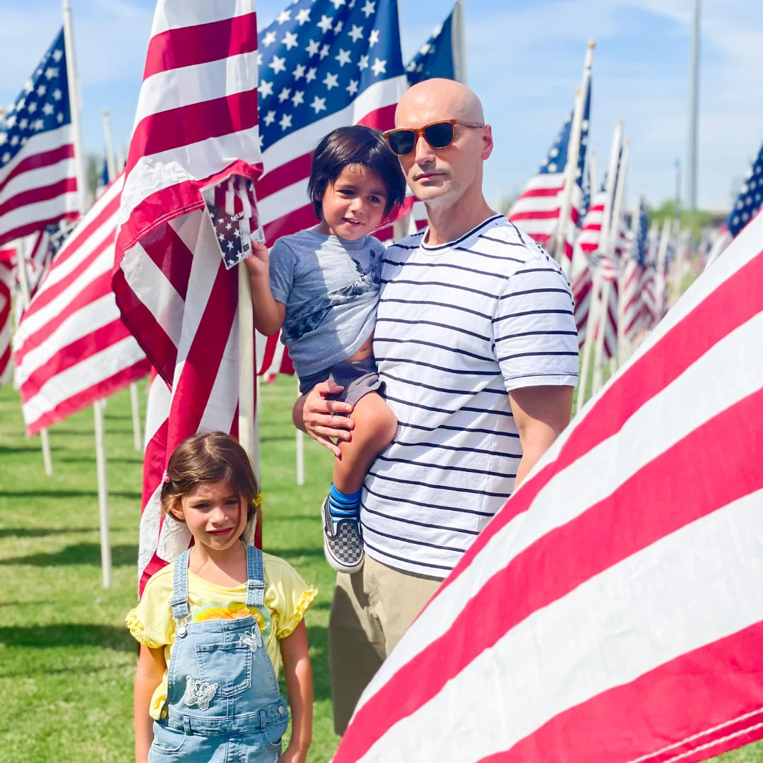 Visiting the Tempe Healing Field in remembrance of September 11th!
