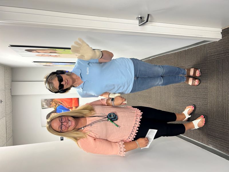 This was a very valuable experience for them to step into the shoes of someone living with Dementia.