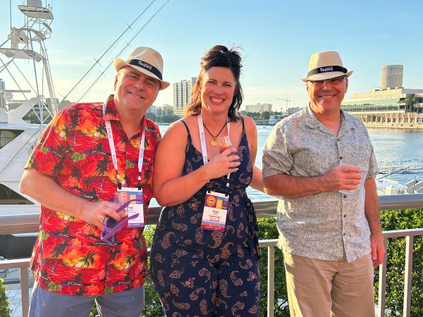 MN Owners – Paul Barthol, Tanya Ferber, and Steve Smela at the Senior Helpers 2023 conference.