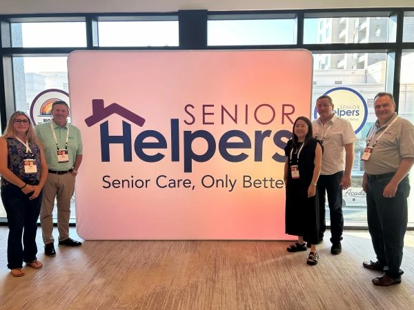 The ‘New Owner’ training group reunion – Jenny Cambra (Hawaii), Joel Henning (Wisconsin), Allison Loften and Scott Kogut (Florida), and Paul Barthol (Minnesota).