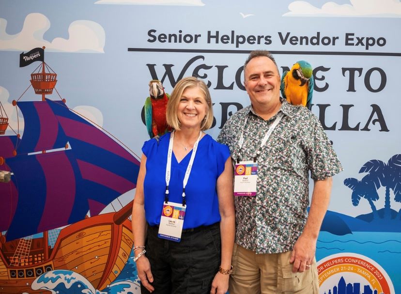 Senior Helpers Roseville Owners - Paul and Laurie Barthol enjoying the annual Senior Helpers Conference.