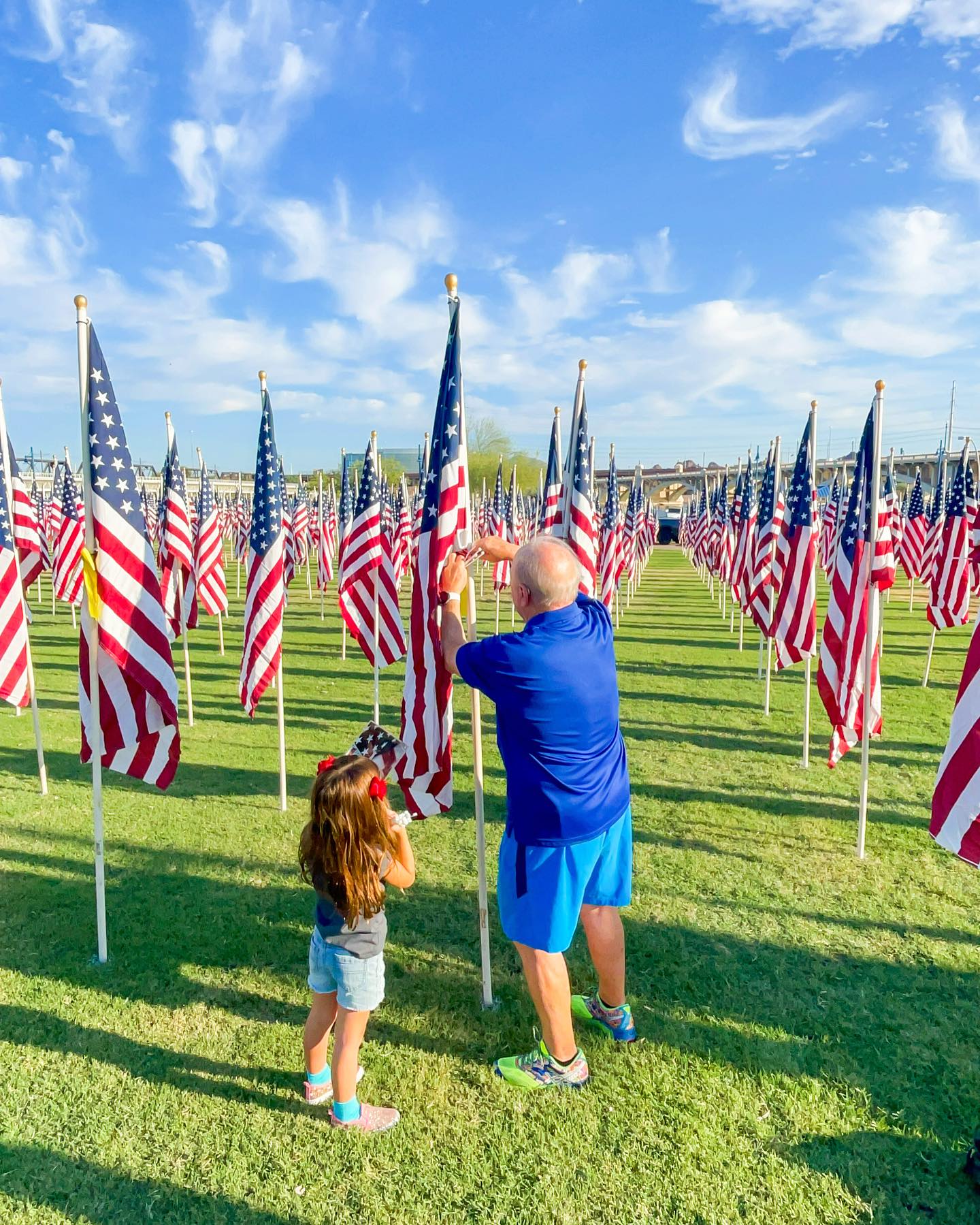 On this solemn day, we come together to honor the lives lost and the heroes who emerged. ✨ As the sun rises over our great nation, let us remember the strength, resilience, and unity that define us. Together, we stand. Together, we remember.