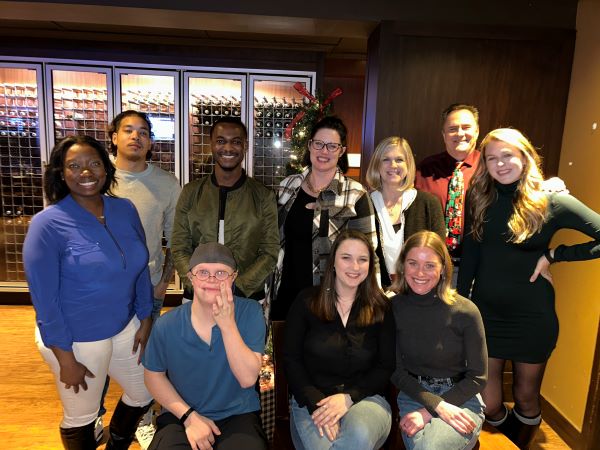 Senior Helpers office holiday party! Thank you to our owners, Tanya and Paul, for the wonderful dinner.