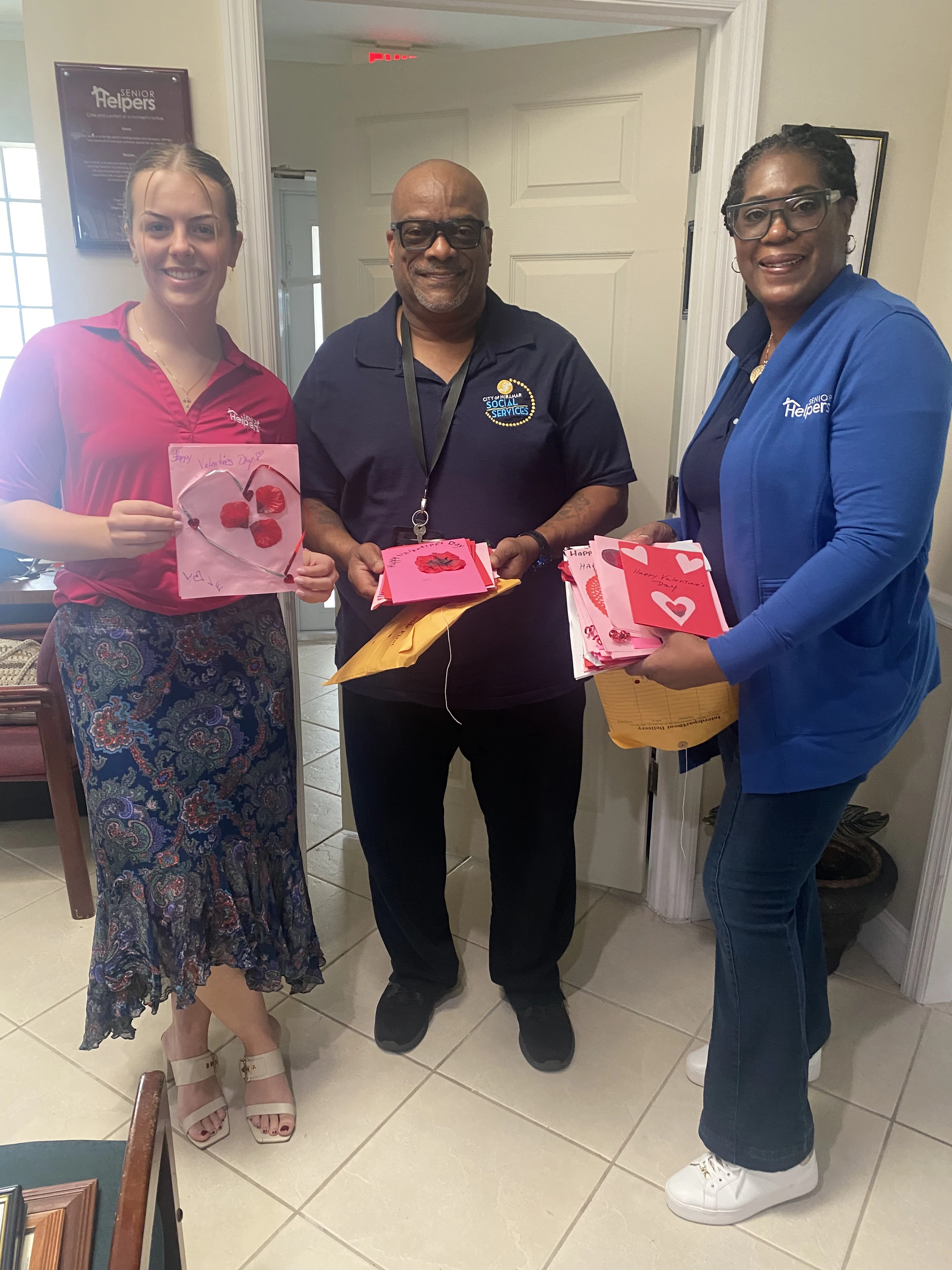 Thanks to the city of Miramar social services department