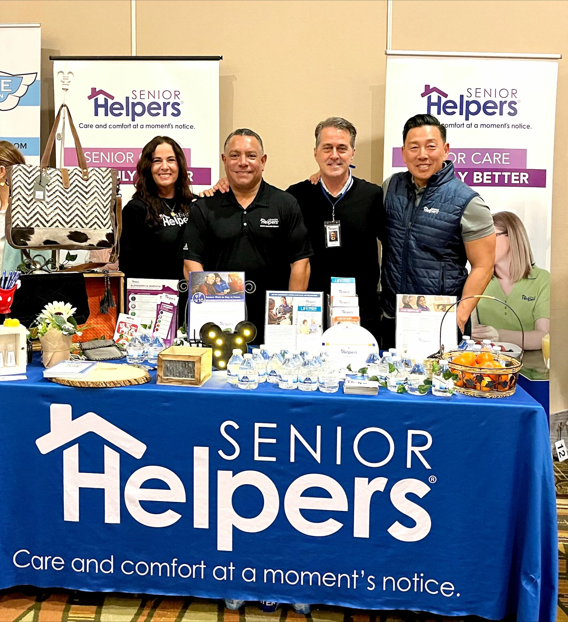 Senior Helpers represented well at the American Case Management Association conference in Orange Co. Owners from Orange Co and San Diego Co. repping the brand.