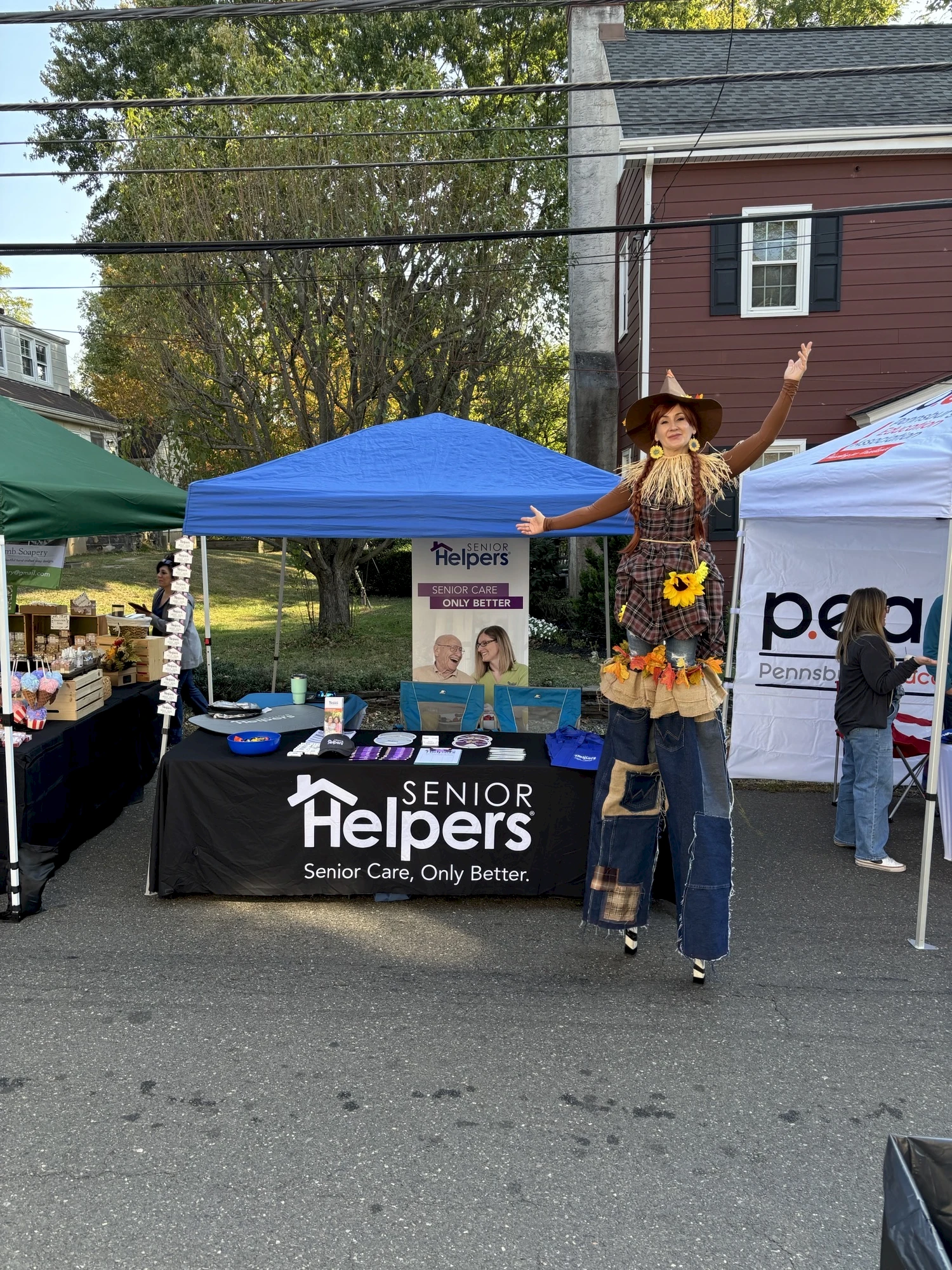 Senior Helpers of Huntingdon Valley had a wonderful time at Fallsington Day! We loved connecting with the Fallsington, PA community and sharing more about the services we provide to support local seniors.