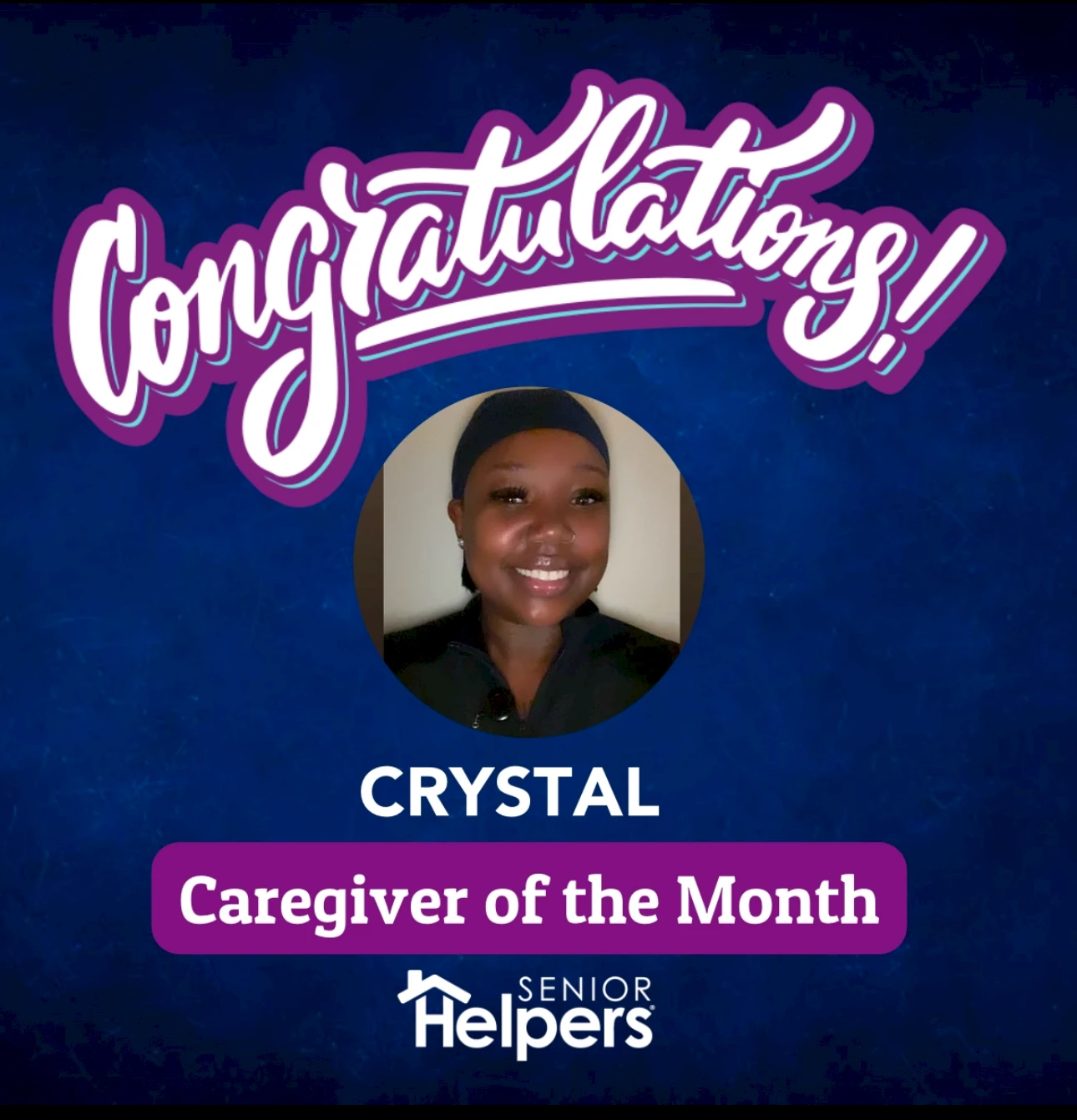 Shoutout Crystal for being our Caregiver of the month for January!