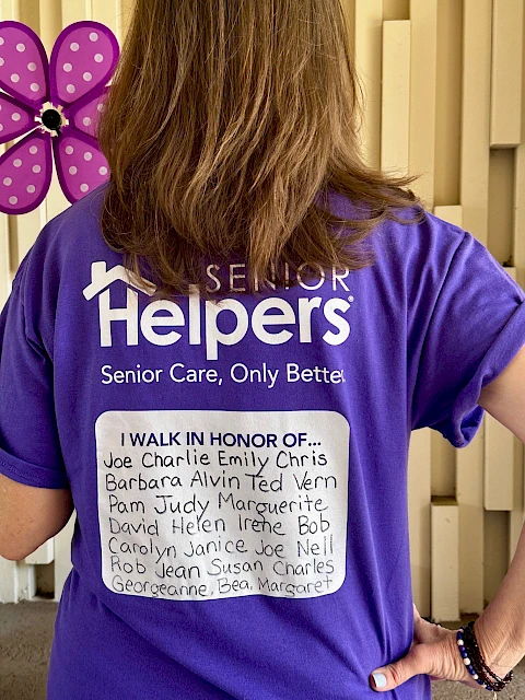 Senior Helpers of Polk County Walks for a Cause: Together for a World Without Alzheimer’s
