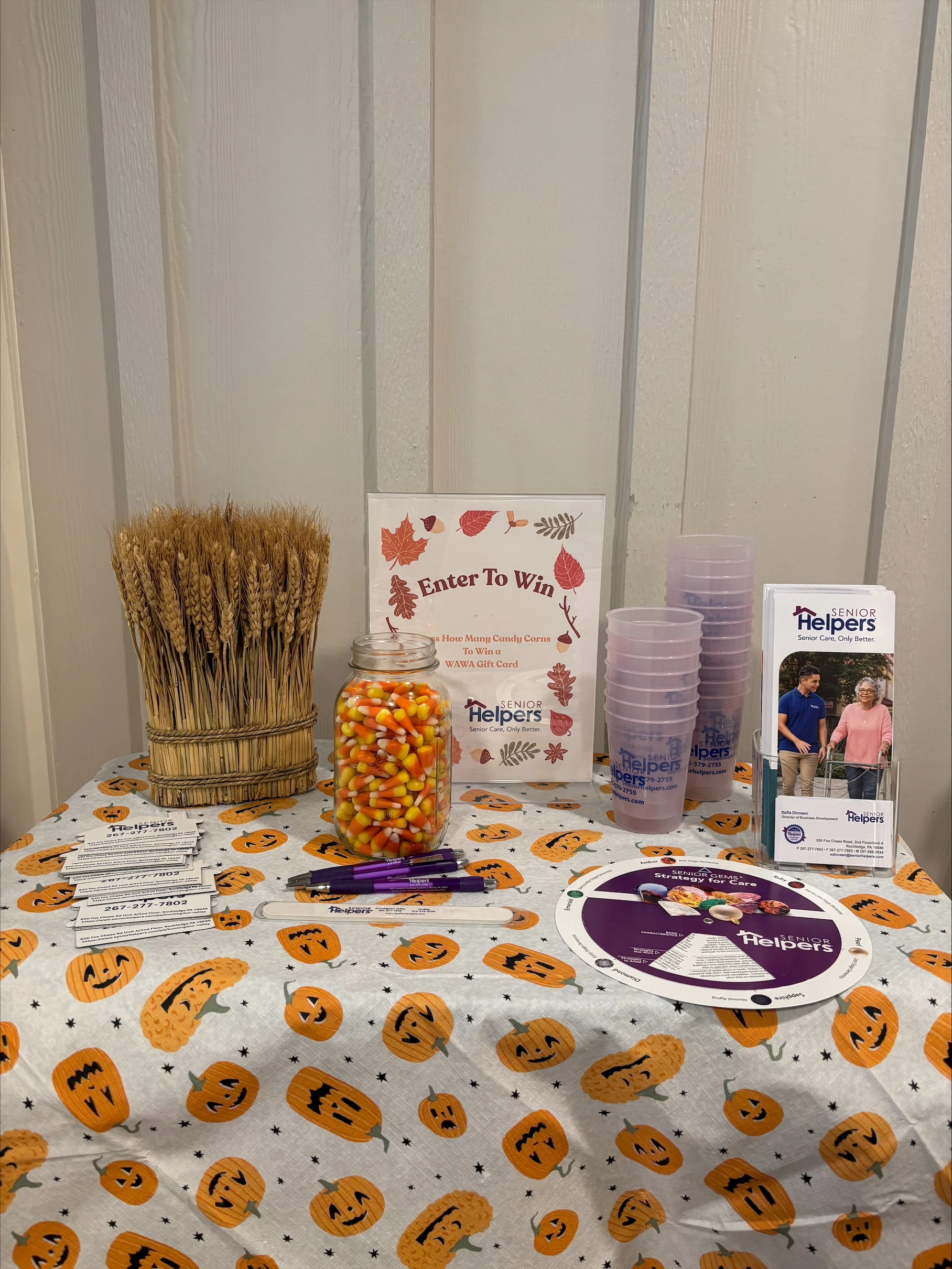 We enjoyed participating in the Artis Senior Living of Huntingdon Valley’s Fall Festival. The event featured a petting zoo, entertainment, games, crafters, vendors, and more!